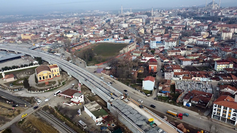 3 etaplı Halkalı-Kapıkule hızlı tren projesinin iki etabı bu yıl tamamlanacak