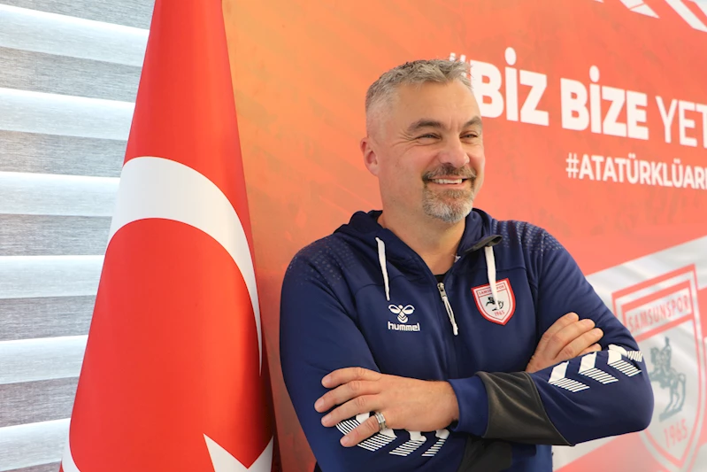 Samsunspor Teknik Direktörü Reis: Burada en önemli konu başarılı sonuç almak