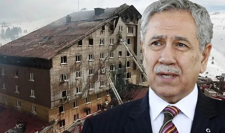 Bülent Arınç : Kartalkaya yangınında sorumlu Turizm Bakanlığı