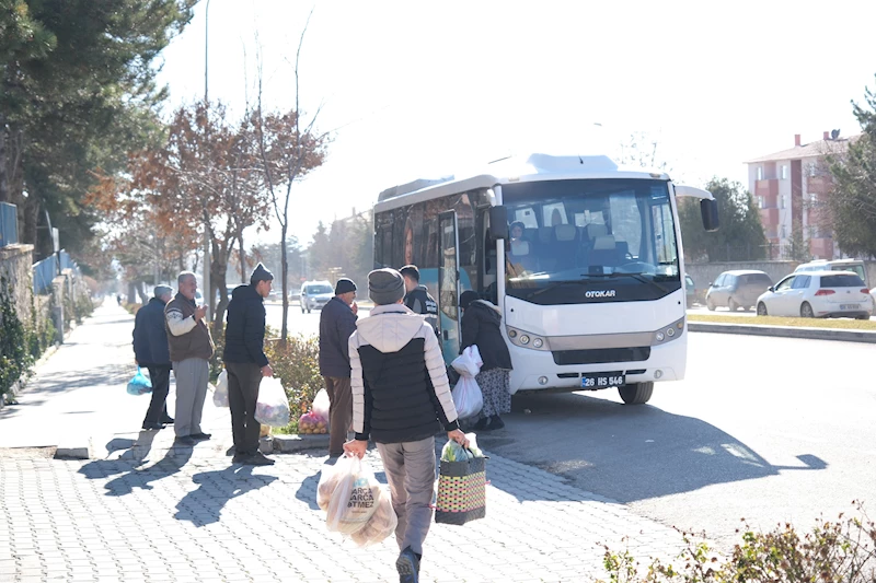 Sivrihisar Belediyesi’nden halk pazarına ücretsiz ulaşım 