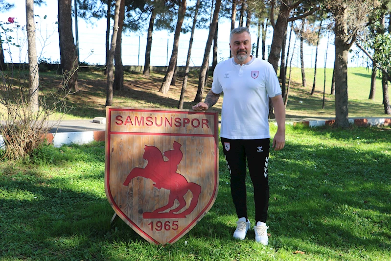 Samsunspor Teknik Direktörü Reis: Önümüzdeki 16 maçın her puanına talibiz