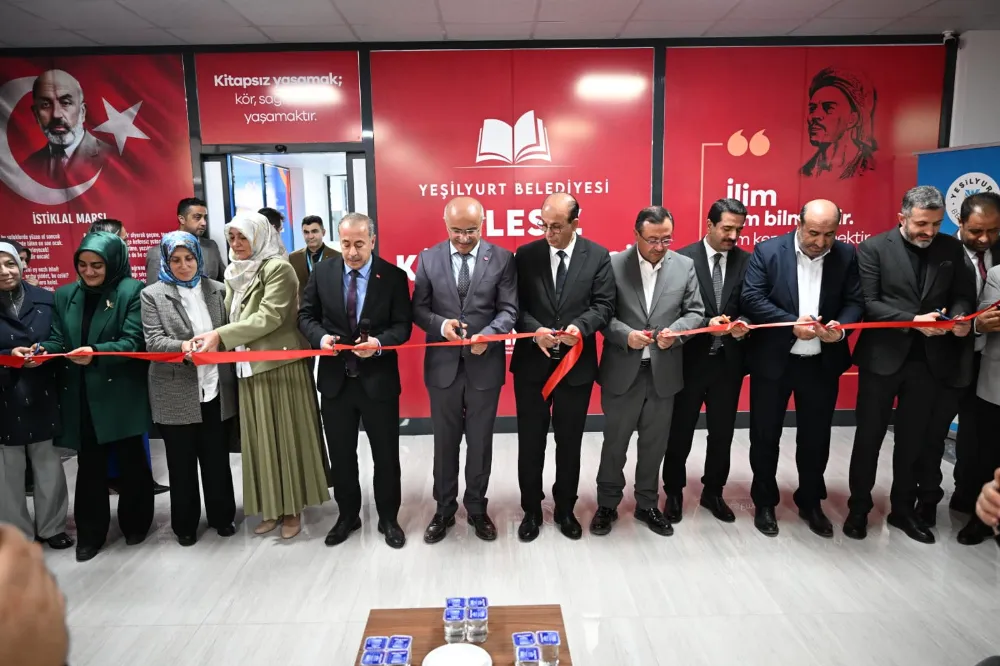 Çilesiz Kütüphanesi yoğun katılımla hizmete açıldı