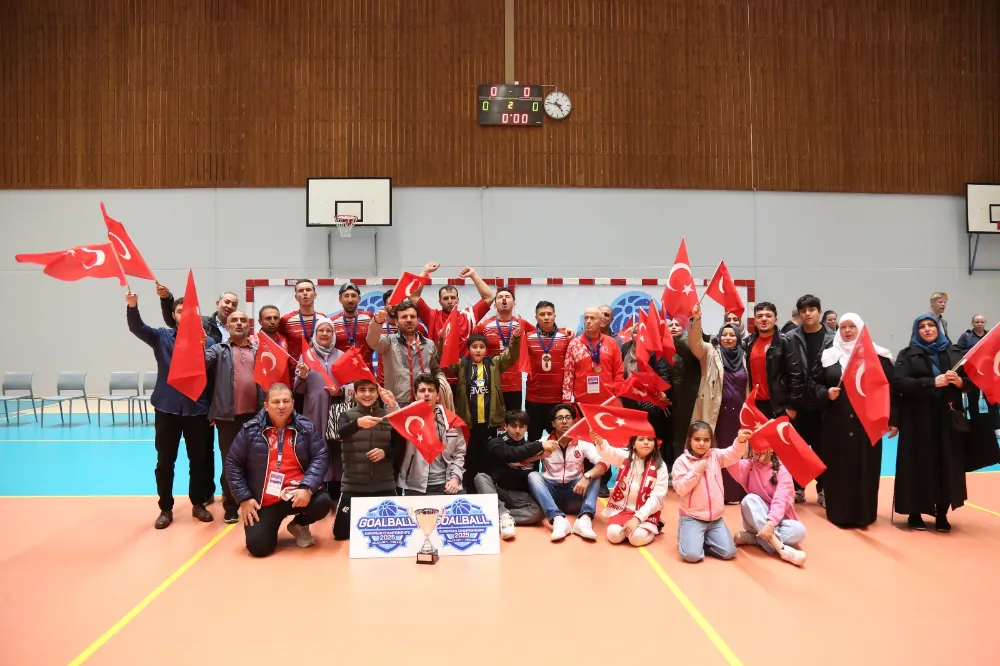Erkek Goalbal Milli Takımı 10 yıl aradan sonra tekrar Avrupa şampiyonu oldu 