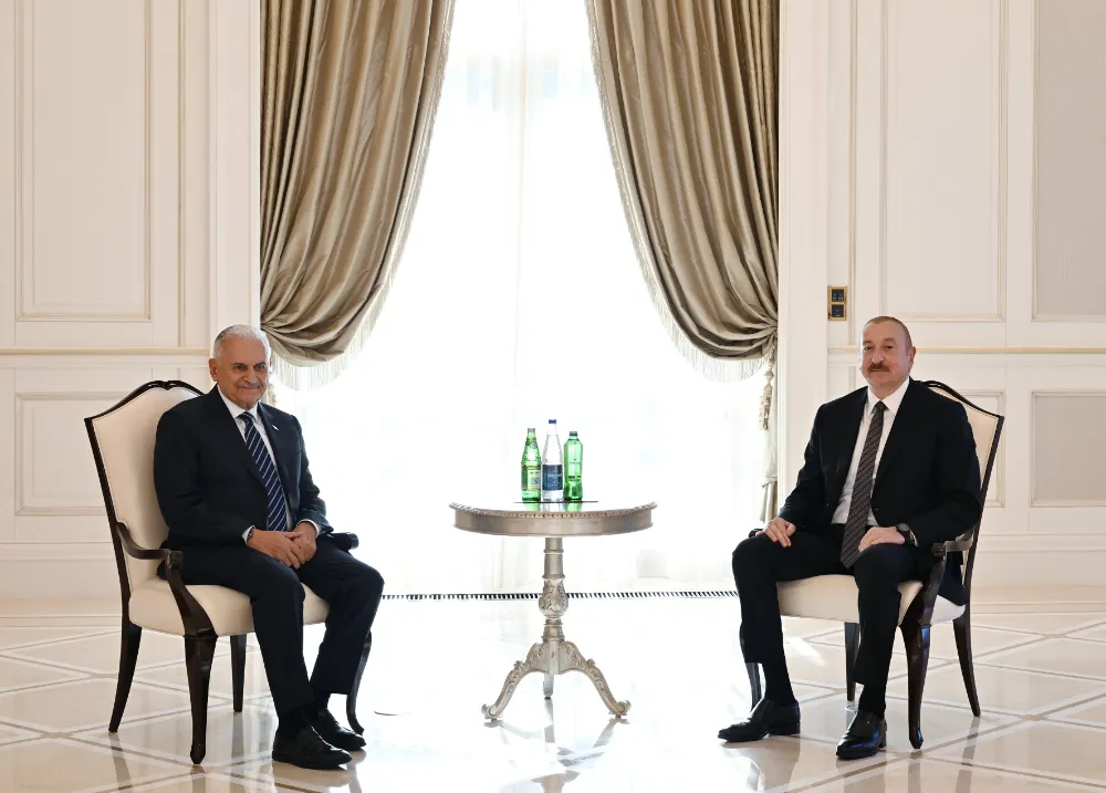 Aliyev, TDT Aksakallar Konseyi Başkanı Yıldırım