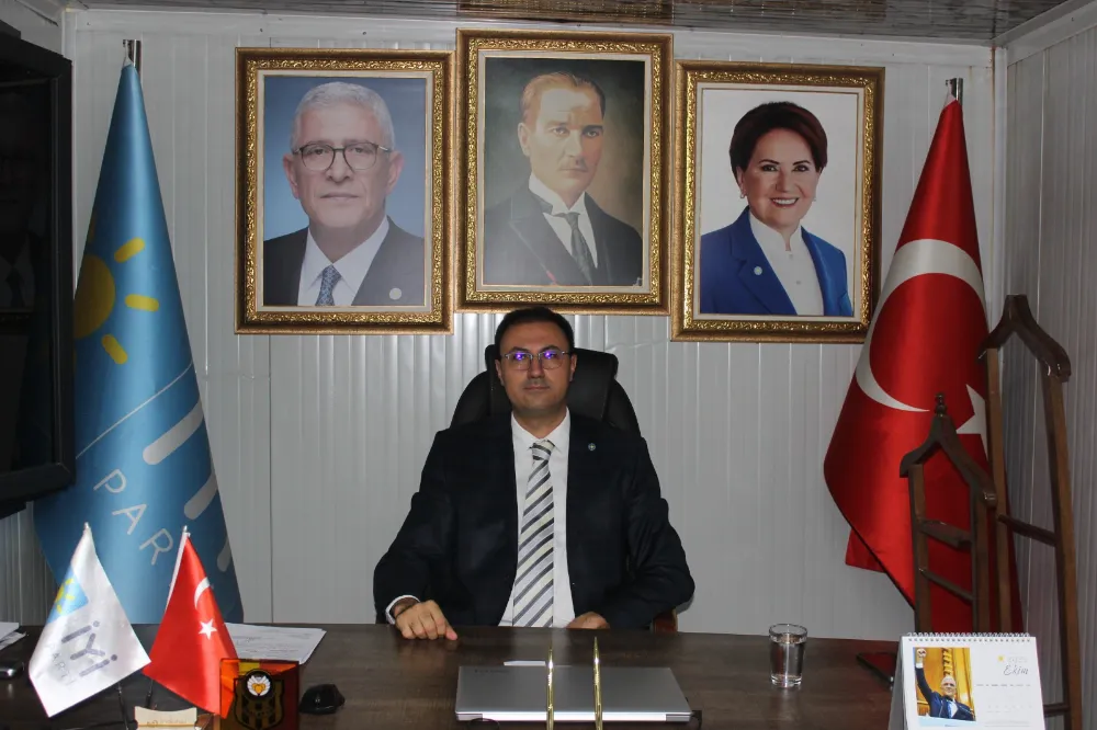 İyi Parti Malatya İl Başkanı Eren’in 10 Kasım Mesajı 