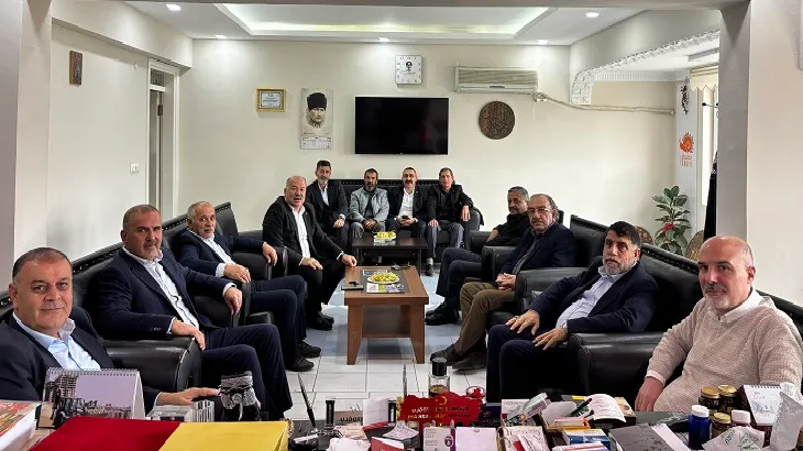 MHP Malatya İl Başkanı Gök ve beraberindeki heyet, Arapgir Belediyesi