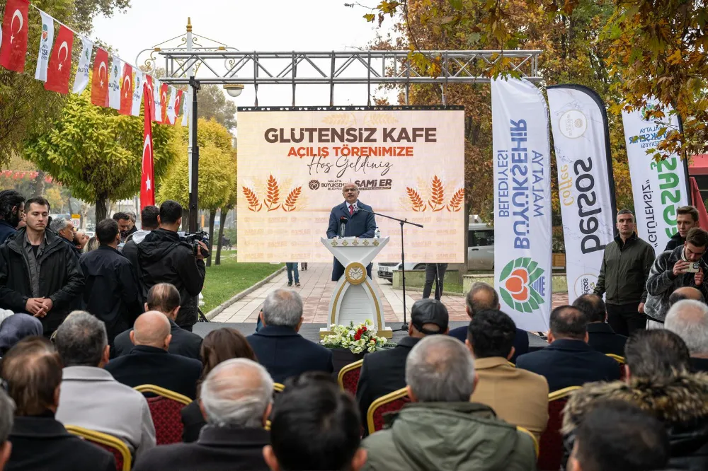 Malatya Büyükşehir Belediyesi Glütensiz Kafeyi hizmete açtı