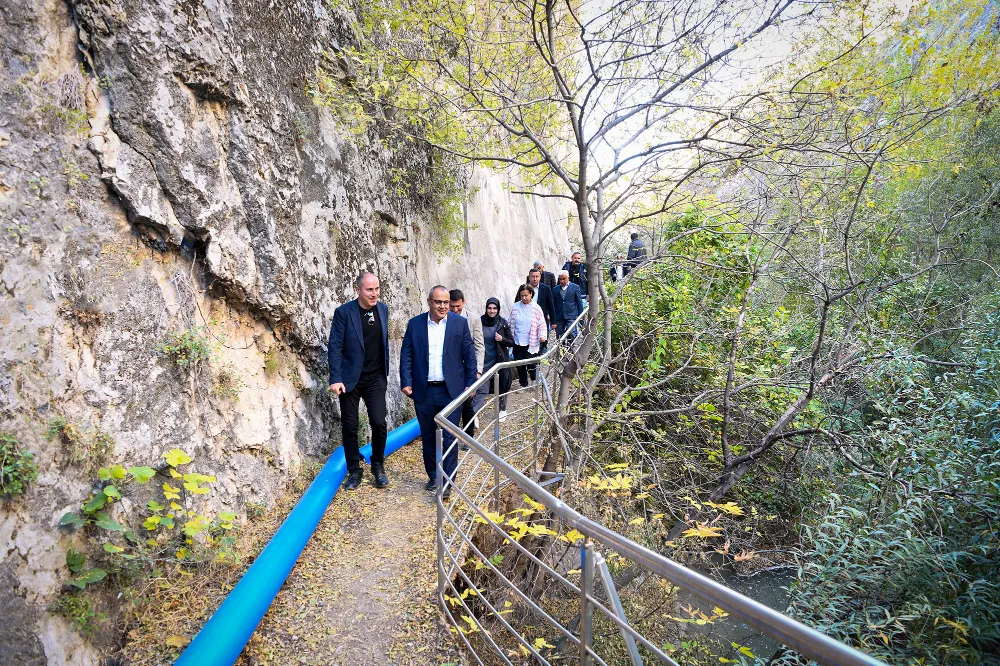 Darende’nin su sorunu büyük ölçüde çözüme kavuşuyor