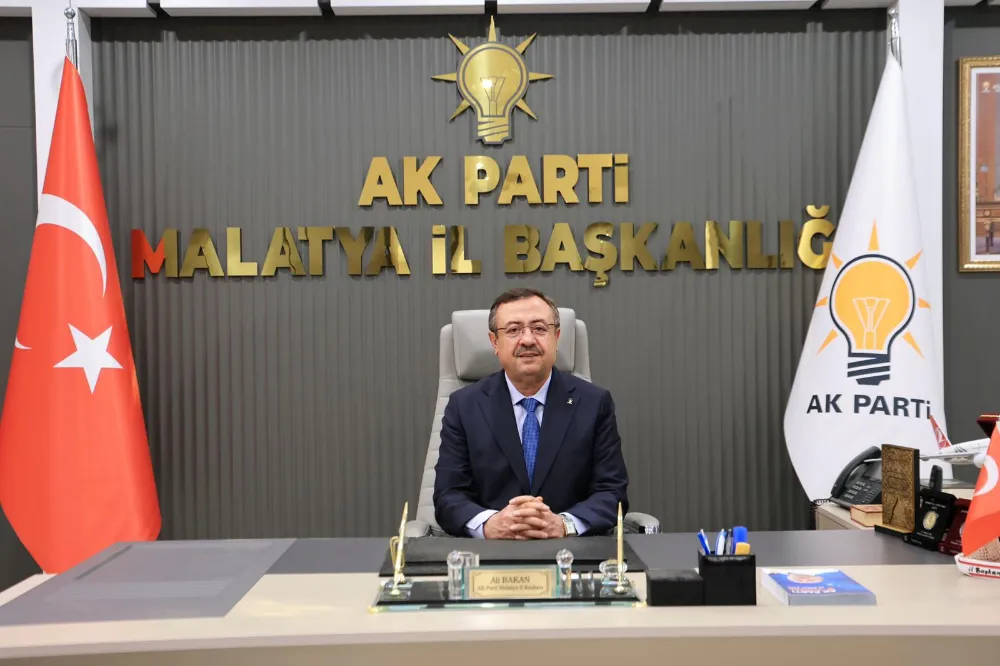 Ak Parti Malatya İl Başkanı Bakan’dan 10 Kasım Mesajı