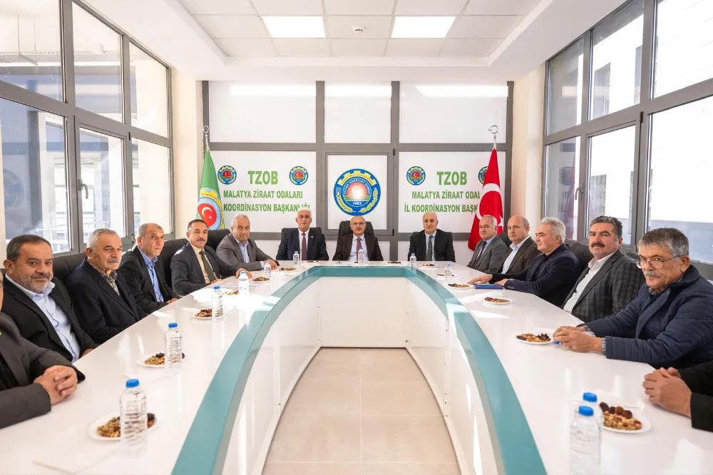 Başkan Er, Malatya Tarımı ve Üretimine yönelik düzenlenen toplantıya katıldı