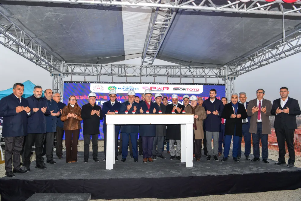 Yeşiltepe Amatör Spor Kulüpleri Tesisinin Temeli Atıldı