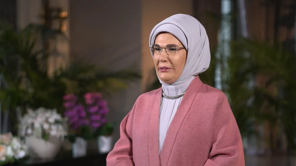 Emine Erdoğan: Kadınlar, müreffeh ve adil bir dünya inşasının ana aktörleridir