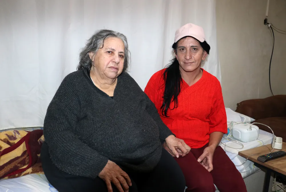 Park yapılacak alandaki gecekonduyu boşaltmaları istenen annenin feryadı yürek burktu