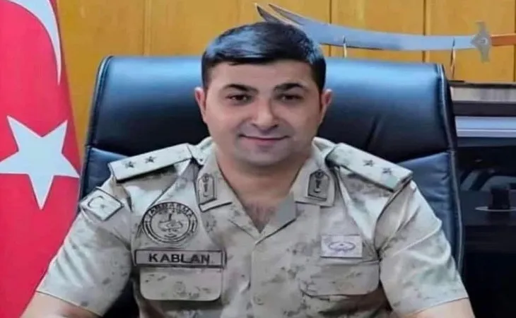 İlçe Jandarma Komutanı Üsteğmen Kablan, silah kazasında hayatını kaybetti