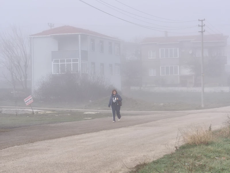  Tekirdağ ve Keşan’da sis etkili oldu