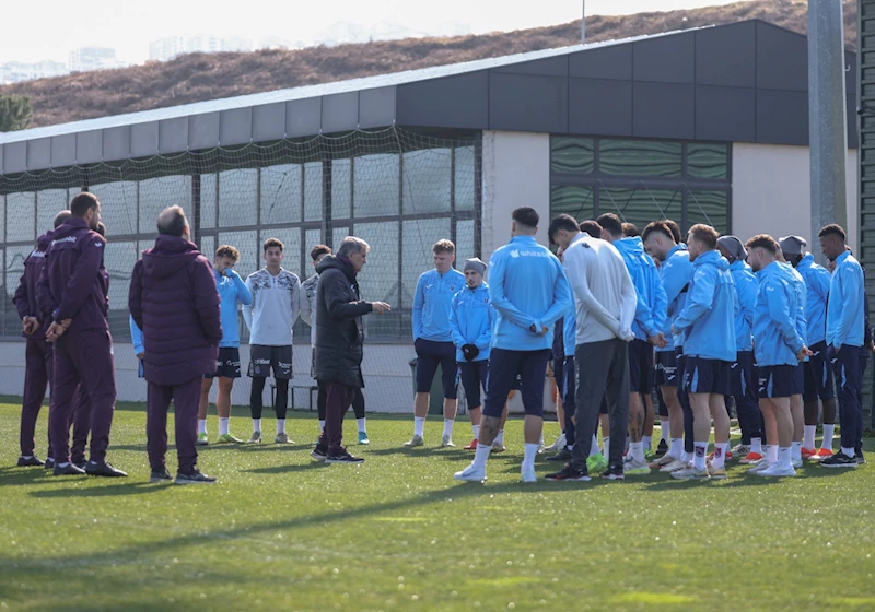 Trabzonspor’da Beşiktaş mesaisi başladı