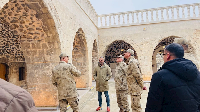 Jandarma Genel Komutanlığı Denetleme Heyeti’nden Mor Kiryakus Manastırı’na ziyaret