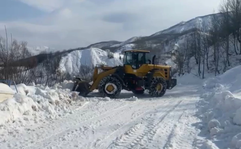 Tunceli’de 222 köy yolu ulaşıma kapanınca eğitime ara verildi