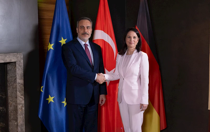 Bakan Fidan, Alman mevkidaşı Baerbock ile görüştü
