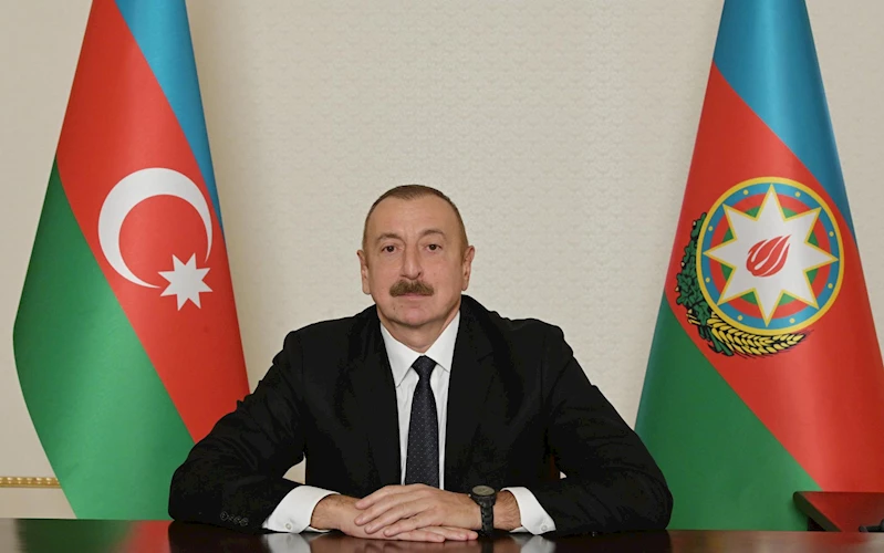 Aliyev, 6 Şubat depremlerinin 2’nci yılı dolayısıyla Cumhurbaşkanı Erdoğan