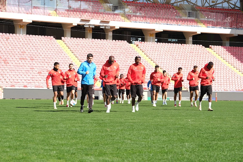 Hatayspor Samsunspor maçı hazırlıklarını tamamladı 