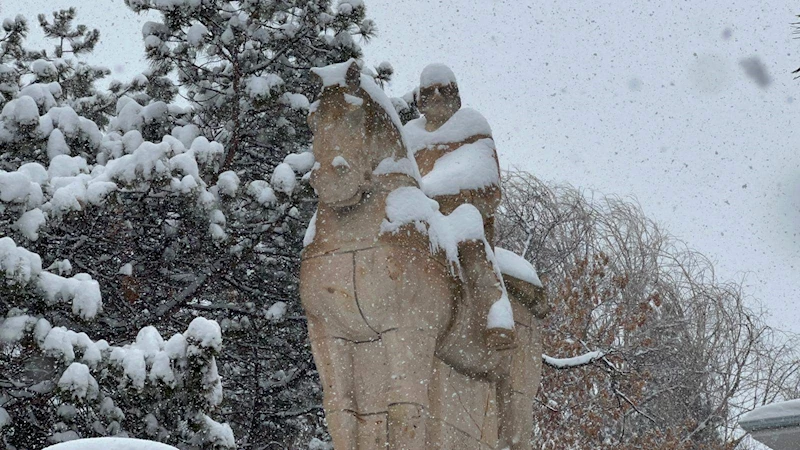 Nevşehir beyaza büründü