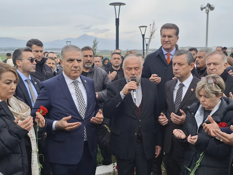 CHP Genel Başkanı Özgür Özel Hatay