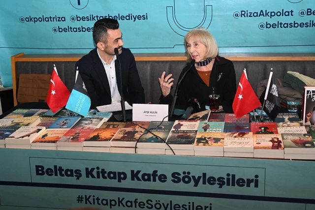 Gazeteci ve Yazar Ayşe Kulin, Beşiktaş Beltaş Kitap Kafe’de okurlarıyla buluştu