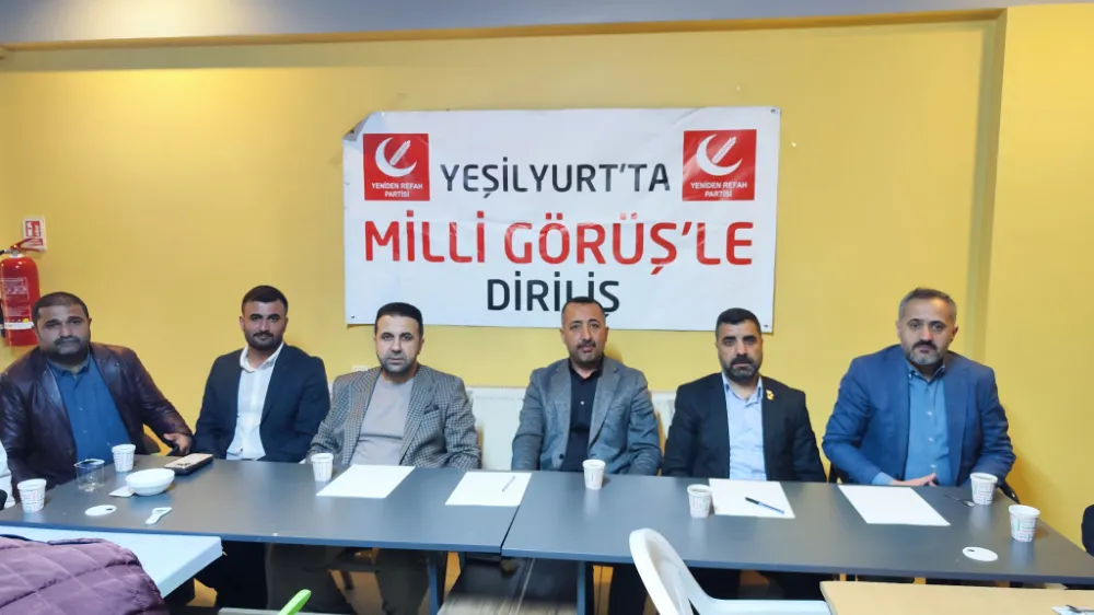 YRP Yeşilyurt İlçe Teşkilatı İftar Proğramı Sonrası Divan Toplantısını Gerçekleştirdi