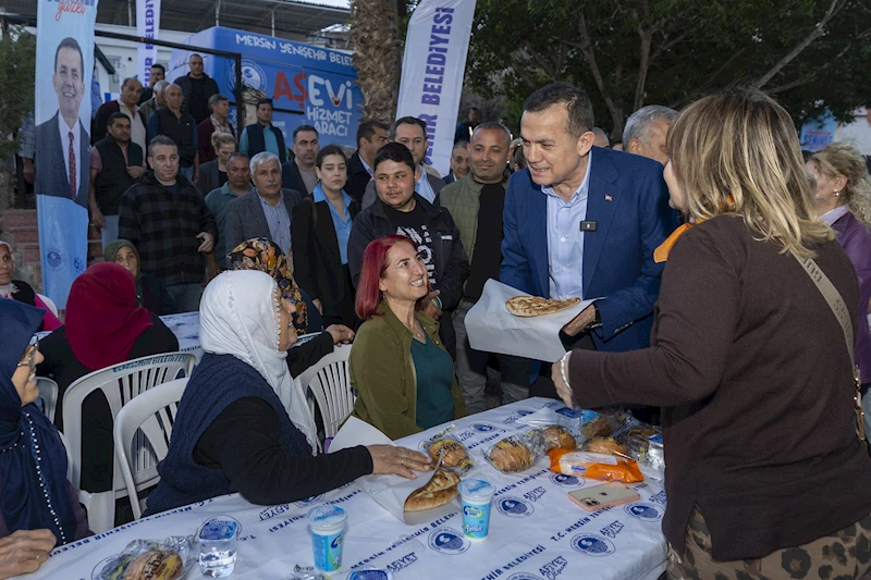 Başkan Özyiğit, Yenişehirli vatandaşlarla iftar sofrasında buluştu