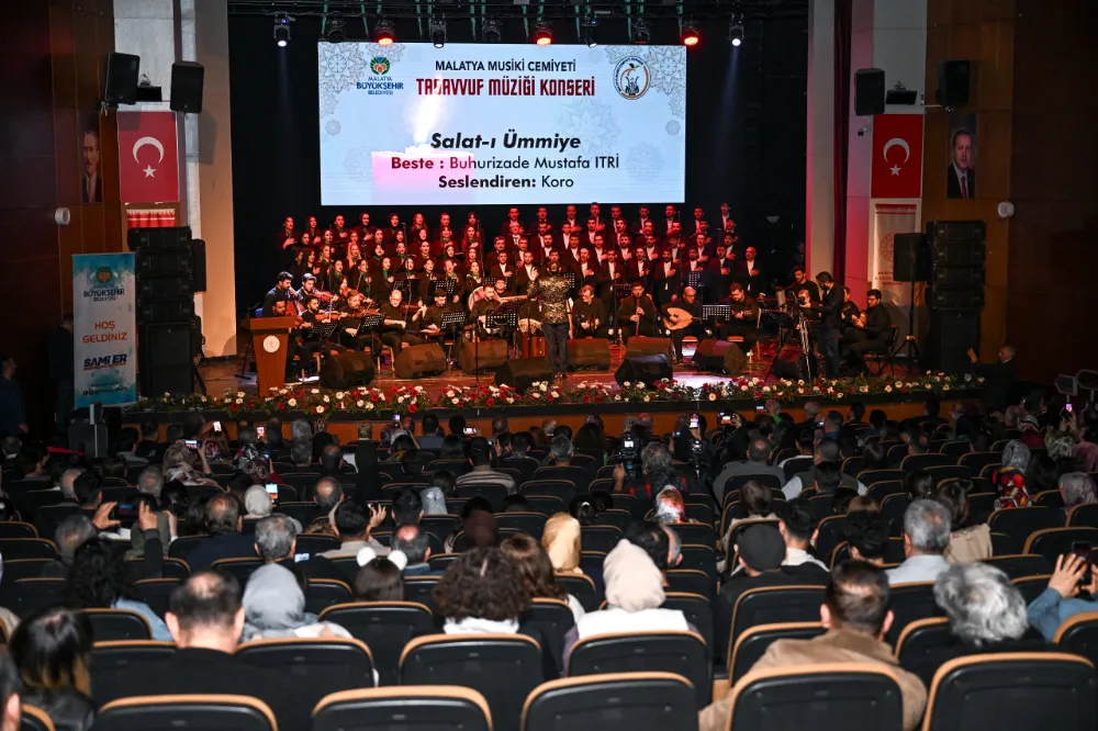 Malatya’da Tasavvuf Müziği Konseri Büyük İlgi Gördü