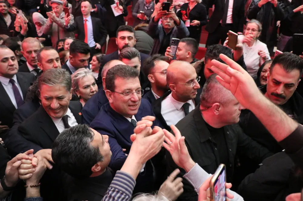 İmamoğlu : Partimin ve milletimizin cumhurbaşkanı adayı olmaya talibim