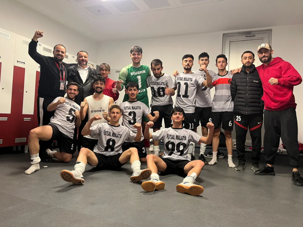 Battalgazi Belediyesi Futsal Takımı Avrupa Yolunda