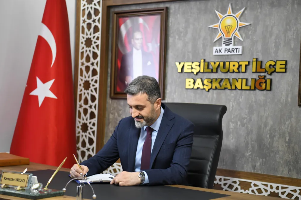 AK Parti Yeşilyurt İlçe Başkanı Ramazan Yaylacı : “Gençliğimiz, Geleceğimizin Teminatıdır”