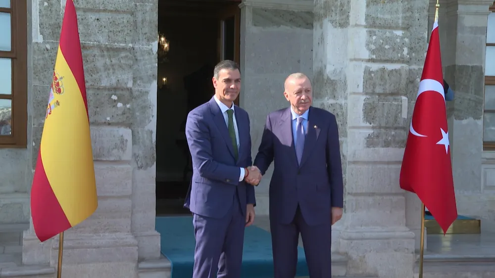 Cumhurbaşkanı Erdoğan, İspanya Başbakanı Pedro Sanchez