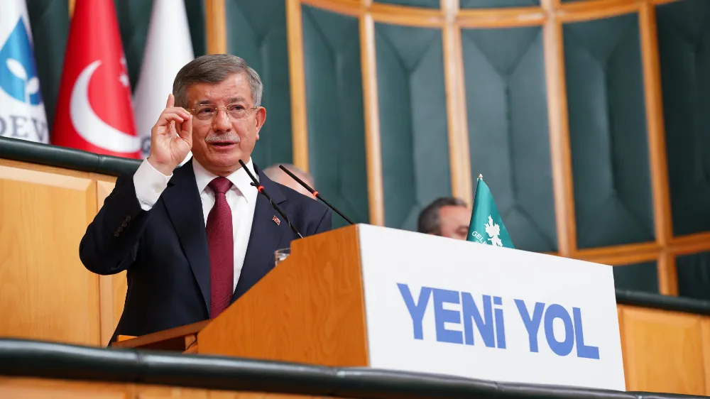 Arıkan, Babacan ve Davutoğlu, Yeni Yol grup toplantısında konuştu