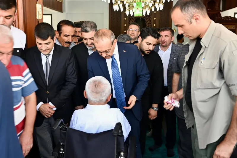 Vali Yavuz Yeşiltepe Eski Camii’nin Açılış Programına Katıldı