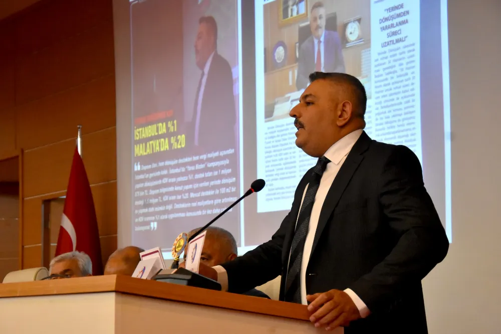 MTSO Başkanı Sadıkoğlu : Depremzedenin süreyle yarıştırılması vicdani değil