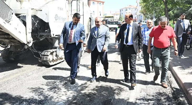 Başkan Geçit ; Malatya’nın yeniden inşa sürecinde altyapı yatırımları önemli yer kaplıyor