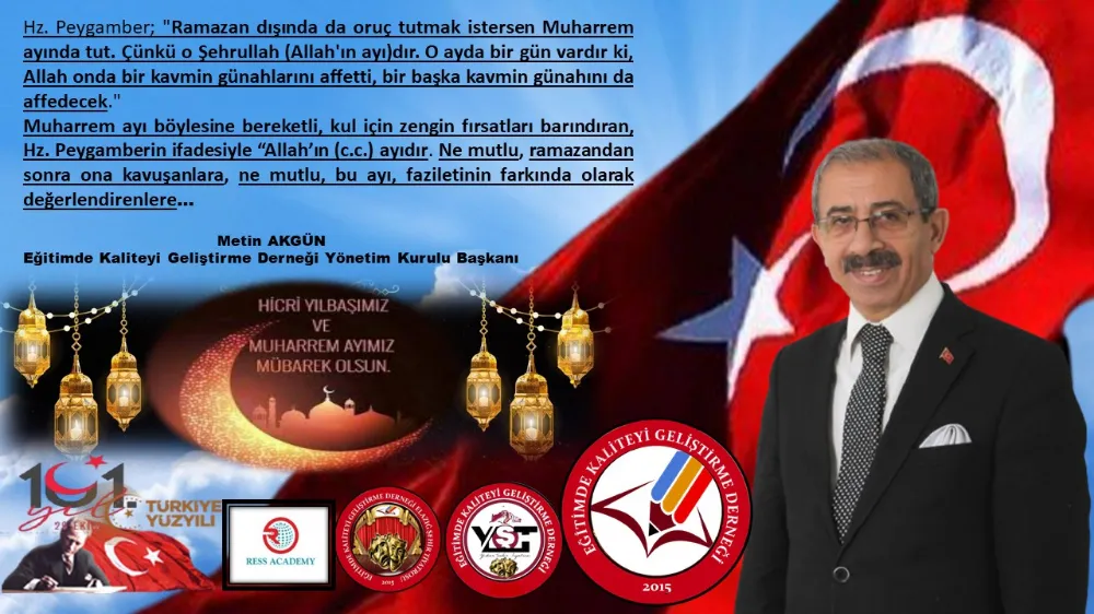 Başkan Akgün’den Muharrem Ayı Açıklaması