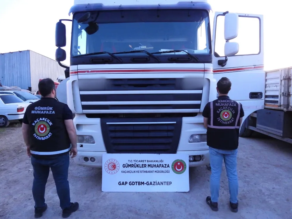 Gaziantep-Şanlıurfa otoyolunda 23 bin 694 şişe kaçak içki ele geçirildi