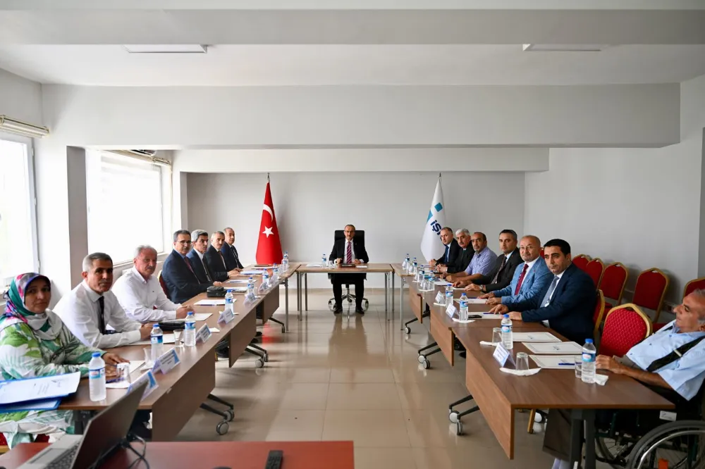 Malatya İş-Kur Müdürlüğü,Vali Yavuz’un başkanlığında toplandı