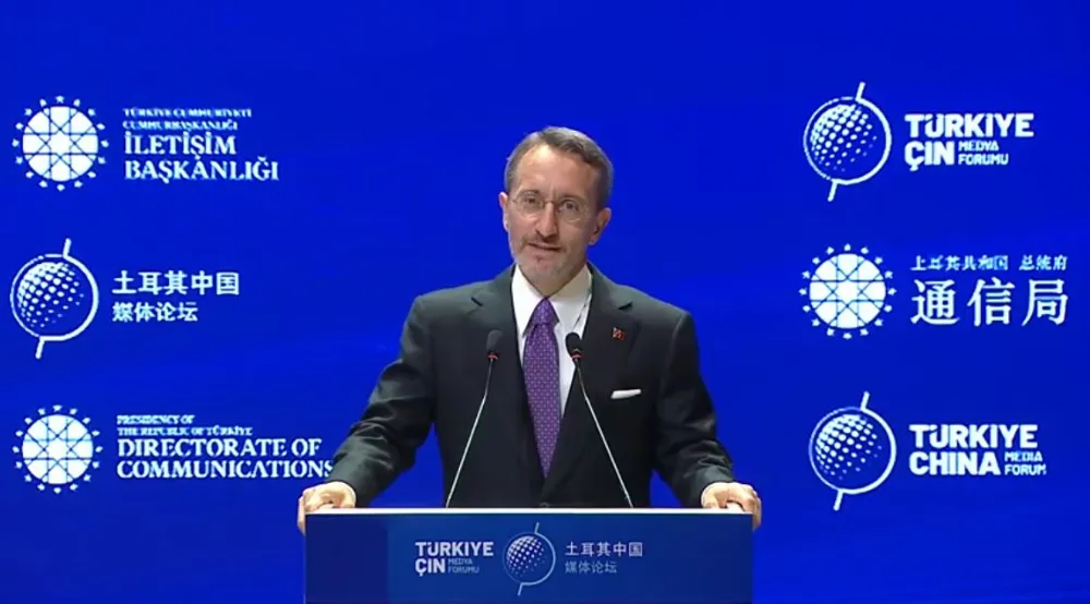 Fahrettin Altun : Türkiye, herkes için barış ve refah mücadelesi vermekte