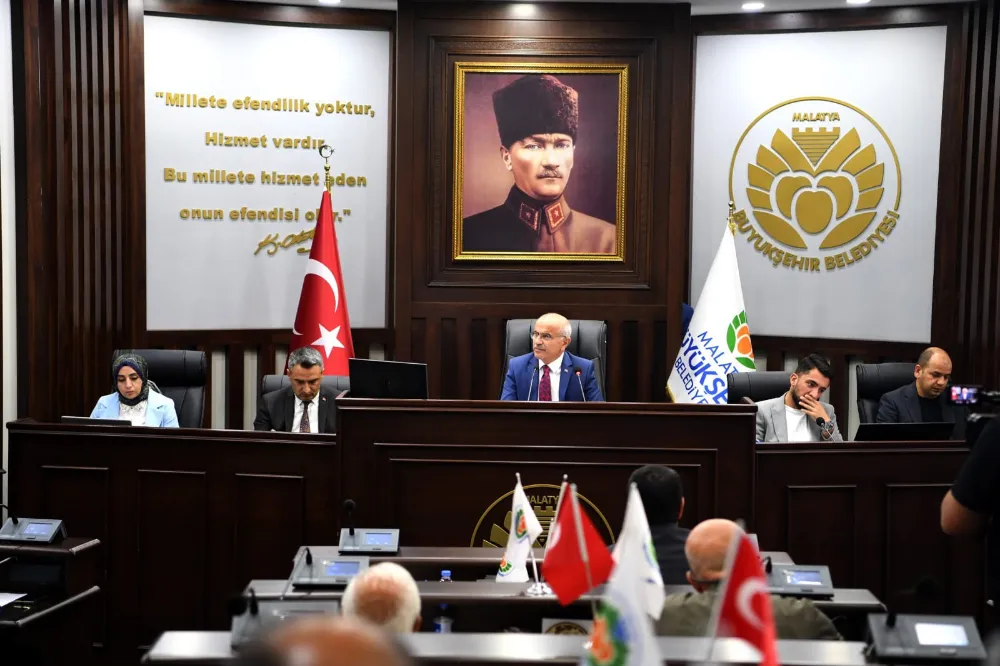 Malatya Büyükşehir Belediyesi Meclis Toplantısında Gündemde Şehitler Vardı
