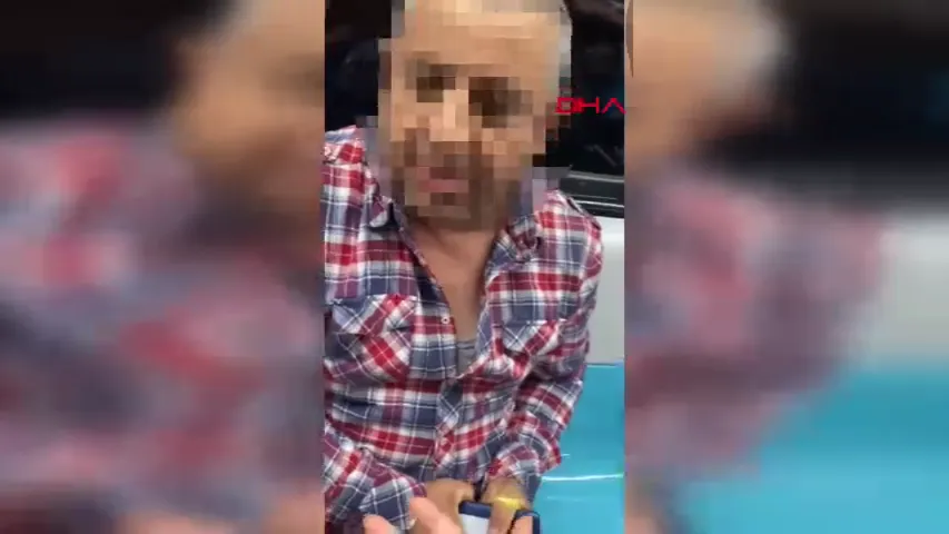 Metroda kadınların görüntüsünü çekerken farkedilince telefonu kıran şahıs yakalandı
