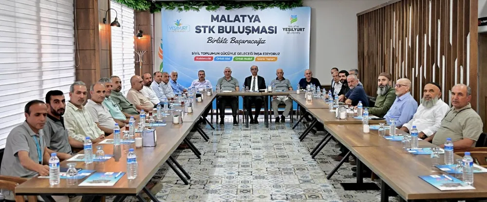Başkan Geçit, STK Temsilcileriyle Yeşilyurt’un Bugünü ve Yarınlarını Ele Aldı 