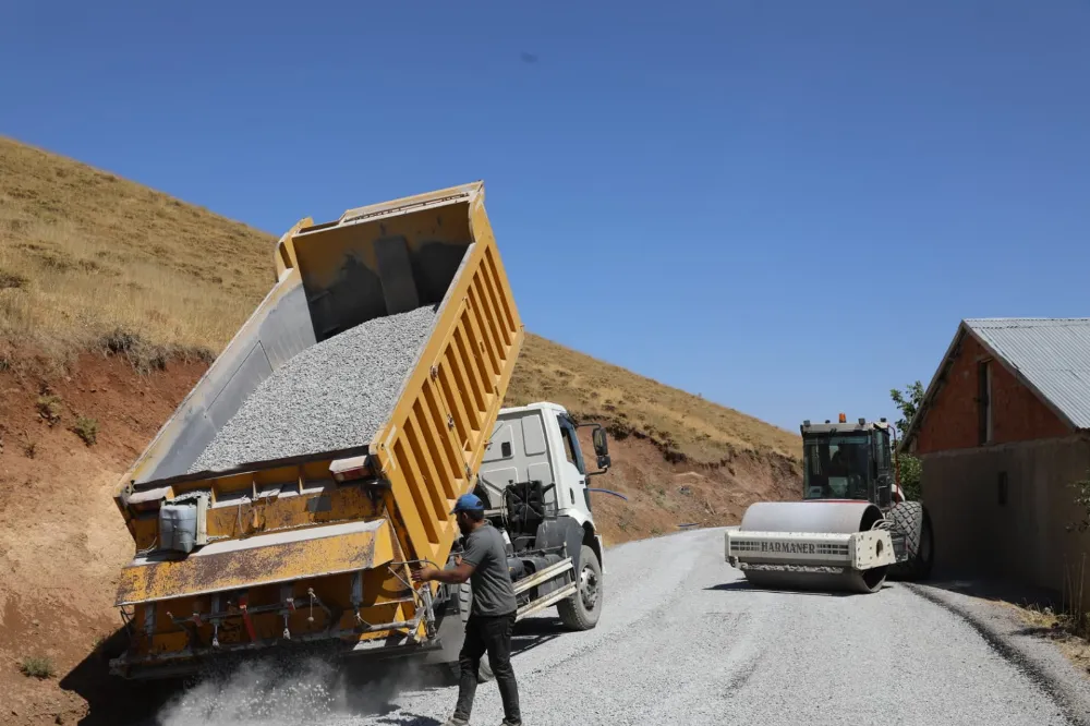 Battalgazi Belediyesi,yol yatırımlarını sürdürüyor