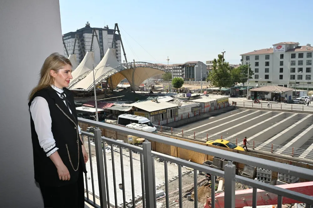 Milletvekili Ölmeztoprak, Malatya Çarşı Merkezi inşaatında incelemelerde bulundu