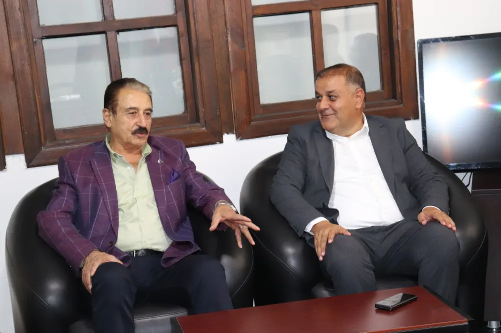 MHP İl Başkanı Gök, MESOB Başkanı Keskin’i ziyaret etti