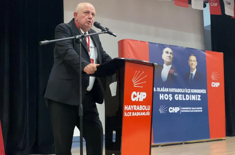 Hayrabolu Belediye Başkanı Başoğlu da CHP